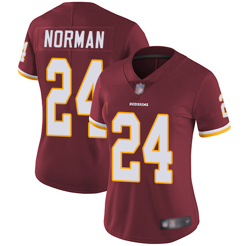 Washington Redskins Limited Burgundy Red Women Josh Norman Home Jersey NFL Football #24 Vapor